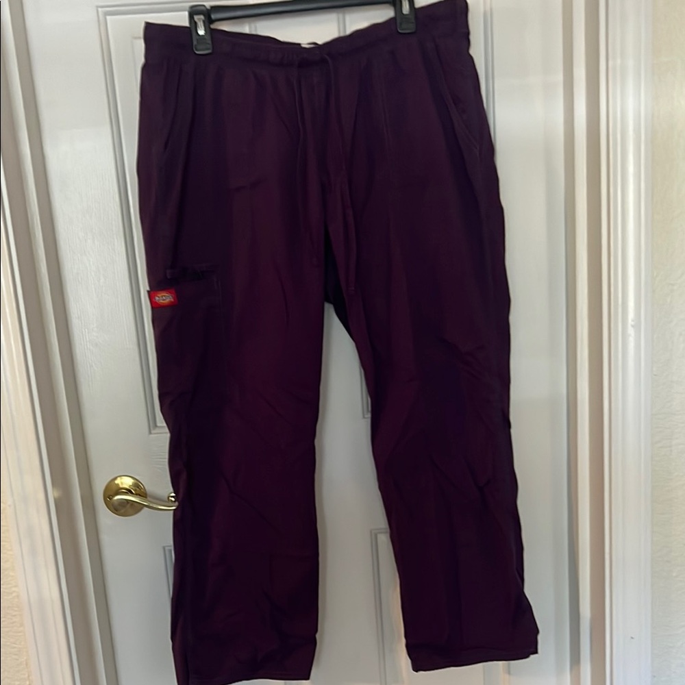 Dickies scrub set Purple Cargo unisex